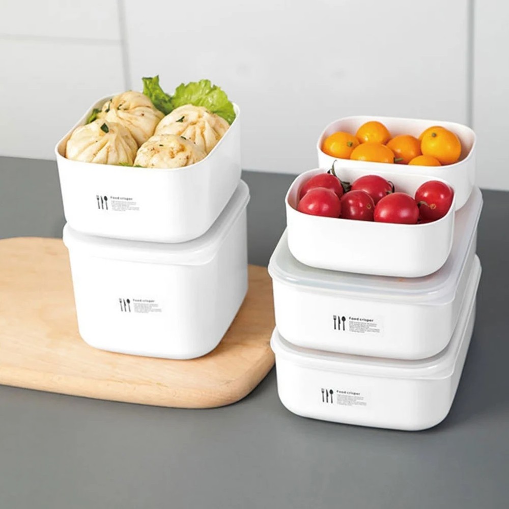 Heat-resistant Lunch Box Food Storage Box Meal Prep Containers Airtight Lunch Boxes with Lids