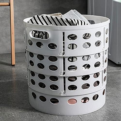PP Large Foldable Laundry Baskets With Handles For Bathroom & Bedroom & Clothes & Toys