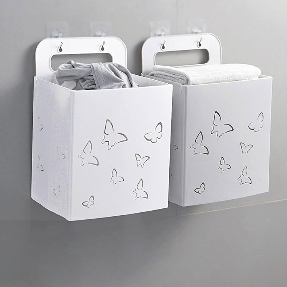 Plastic Foldable Laundry Basket